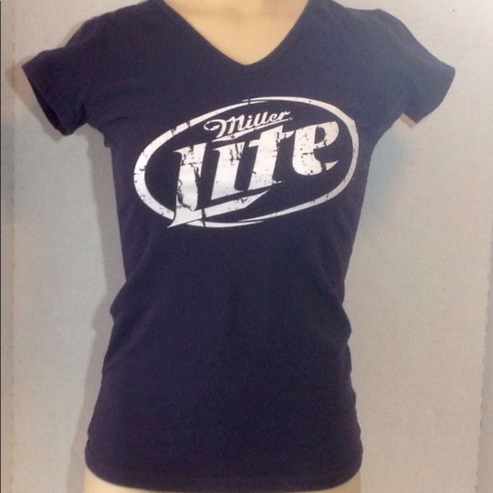 Miller Light size woman's small shirt